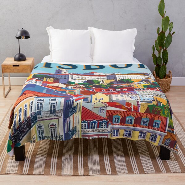 Item preview, Lisbon Print Lisbon Art  designed and sold by nomiraclehere.