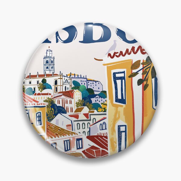 Item preview, Lisbon Print Lisbon Art  designed and sold by nomiraclehere.