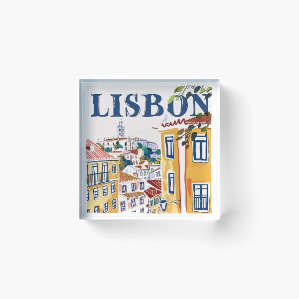 Item preview, Lisbon Print Lisbon Art  designed and sold by nomiraclehere.