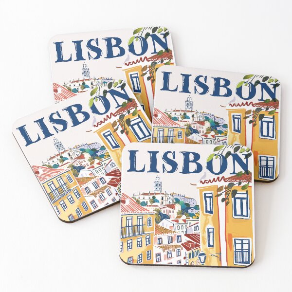 Item preview, Lisbon Print Lisbon Art  designed and sold by nomiraclehere.