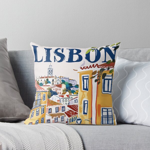 Item preview, Lisbon Print Lisbon Art  designed and sold by nomiraclehere.