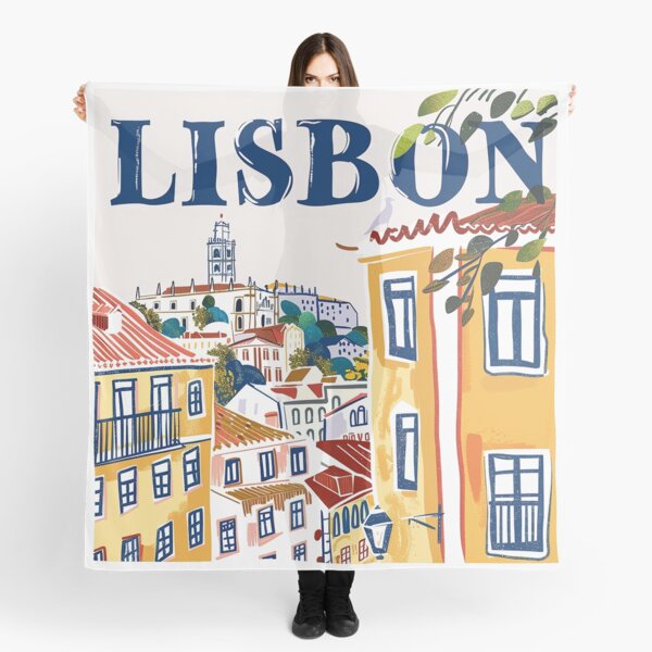 Item preview, Lisbon Print Lisbon Art  designed and sold by nomiraclehere.