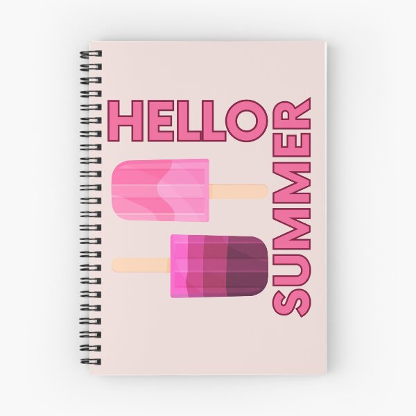Item preview, Hello Summer Vacation Ice Cream Popsicle designed and sold by EmoryGeis.