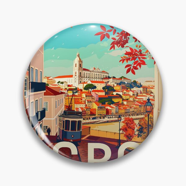 Item preview, Lisbon Print Lisbon Art  designed and sold by nomiraclehere.