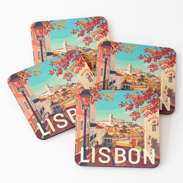 Item preview, Lisbon Print Lisbon Art  designed and sold by nomiraclehere.