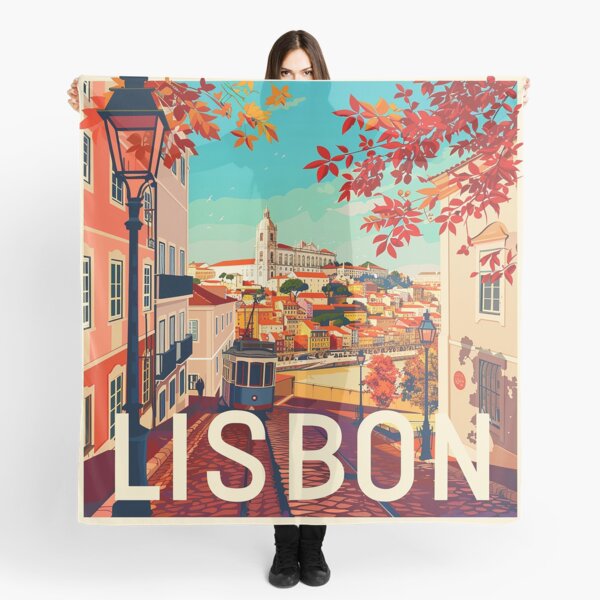 Item preview, Lisbon Print Lisbon Art  designed and sold by nomiraclehere.