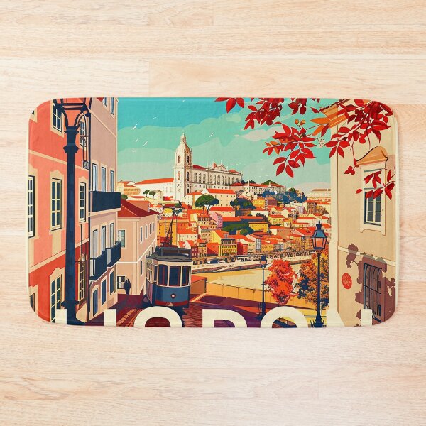 Item preview, Lisbon Print Lisbon Art  designed and sold by nomiraclehere.