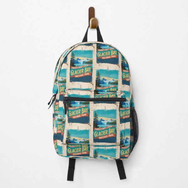 Item preview, Glacier Bay National Park Postcard Vintage Retro Travel Vintage designed and sold by TravelPostcardGems.