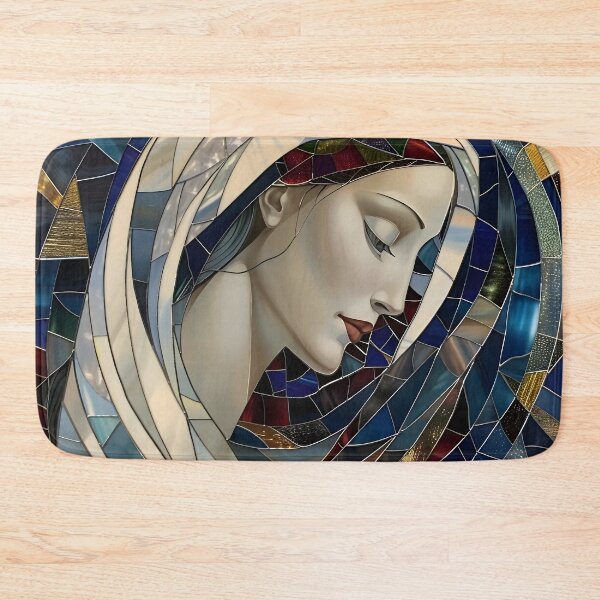 Item preview, Madonna in White and Blue designed and sold by mebraart.