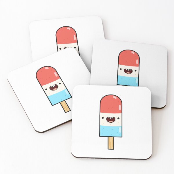 Item preview, Kawaii Blue Red and White Popsicle designed and sold by kawaiilife.