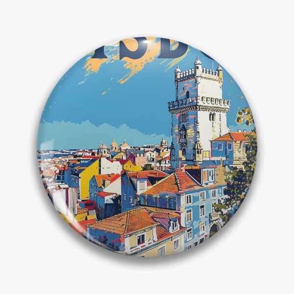 Item preview, Lisbon Print Lisbon Art  designed and sold by nomiraclehere.