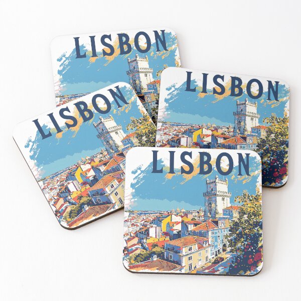 Item preview, Lisbon Print Lisbon Art  designed and sold by nomiraclehere.