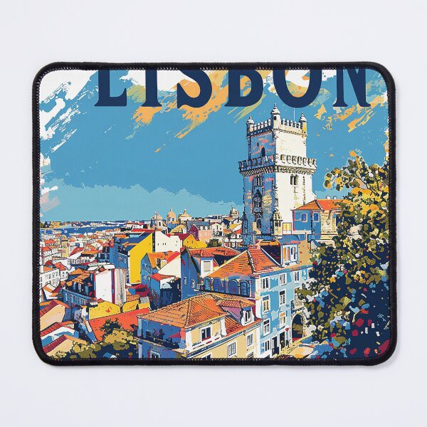 Item preview, Lisbon Print Lisbon Art  designed and sold by nomiraclehere.