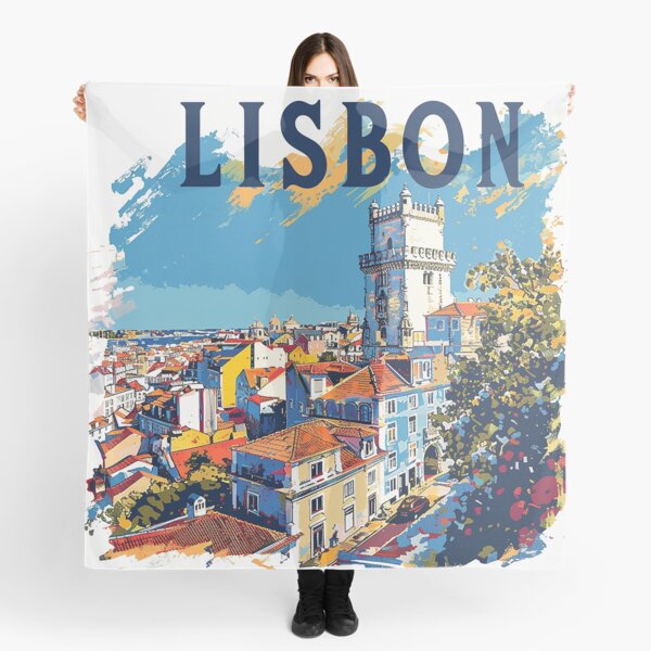 Item preview, Lisbon Print Lisbon Art  designed and sold by nomiraclehere.