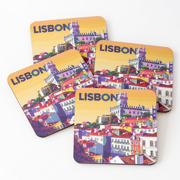 Item preview, Lisbon Print Lisbon Art  designed and sold by nomiraclehere.