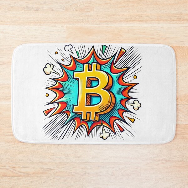 Artikelvorschau, Bitcoin BTC Comic-Buch bunten Design entworfen und verkauft von NoCompetition.