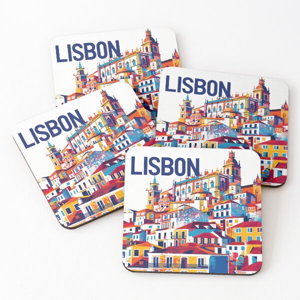 Item preview, Lisbon Print Lisbon Art  designed and sold by nomiraclehere.