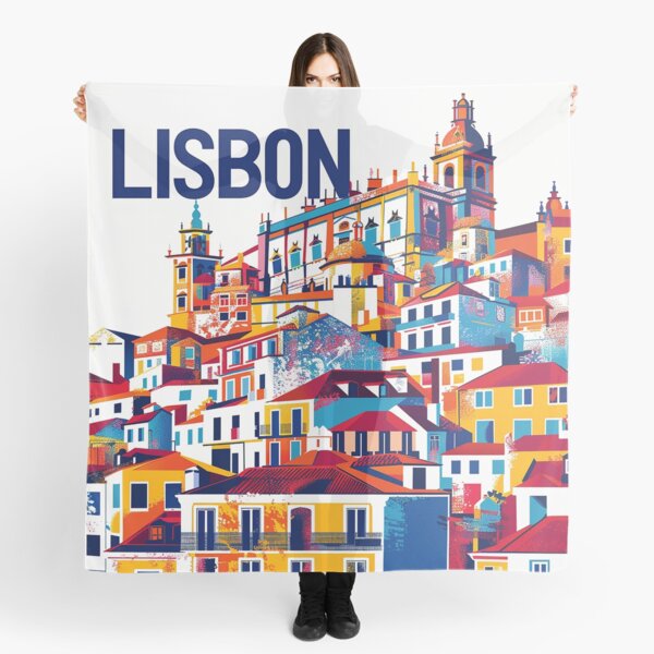 Item preview, Lisbon Print Lisbon Art  designed and sold by nomiraclehere.