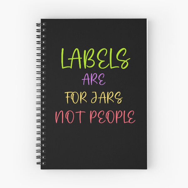 Item preview, Labels Are For Jars Not People designed and sold by LadyGoodwill.