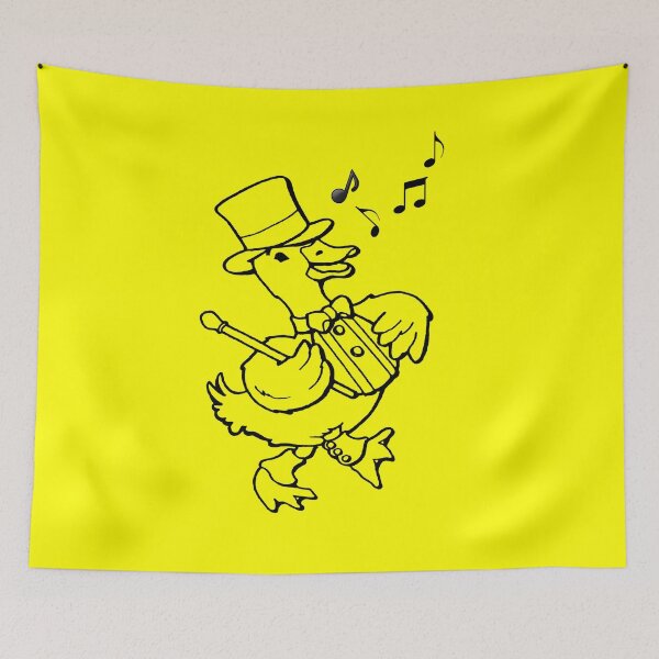 Item preview, Singing Happy Duck designed and sold by MixedMediaPrint.