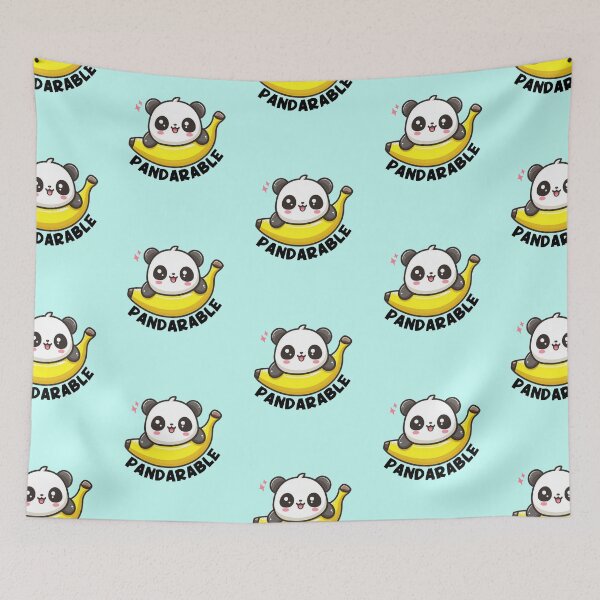 Item preview, Pandarable - cute banana panda designed and sold by Funny-Banana.