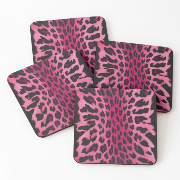 Item preview, Pink Leopard Print Pattern Vector Art designed and sold by ChainsArt.