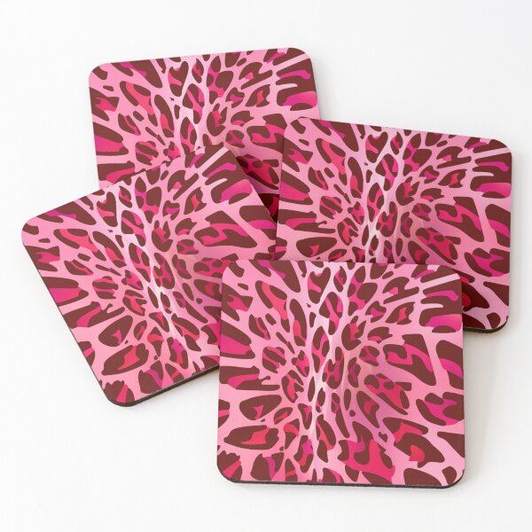 Item preview, Pink Leopard Print Pattern designed and sold by ChainsArt.