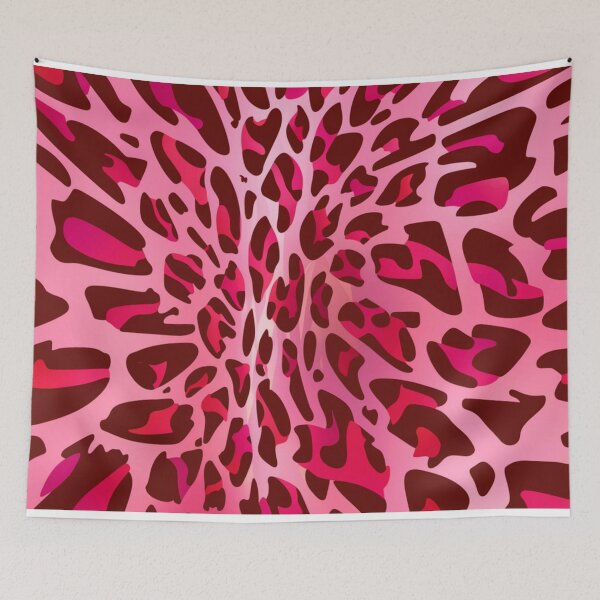 Item preview, Pink Leopard Print Pattern designed and sold by ChainsArt.