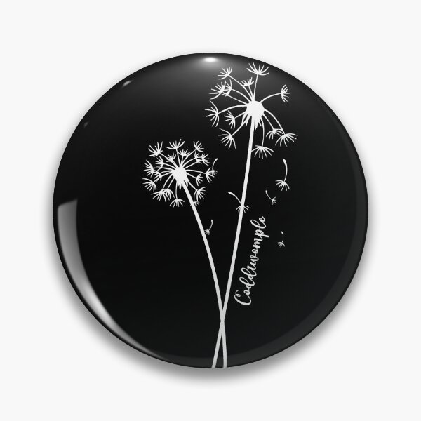 Item preview, Coddiwomple dandelion in white designed and sold by EmeraldeaArt.
