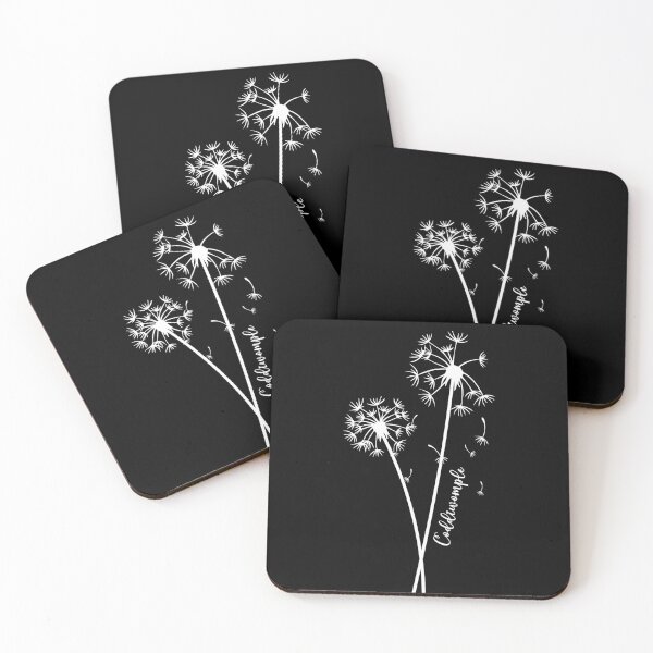 Item preview, Coddiwomple dandelion in white designed and sold by EmeraldeaArt.