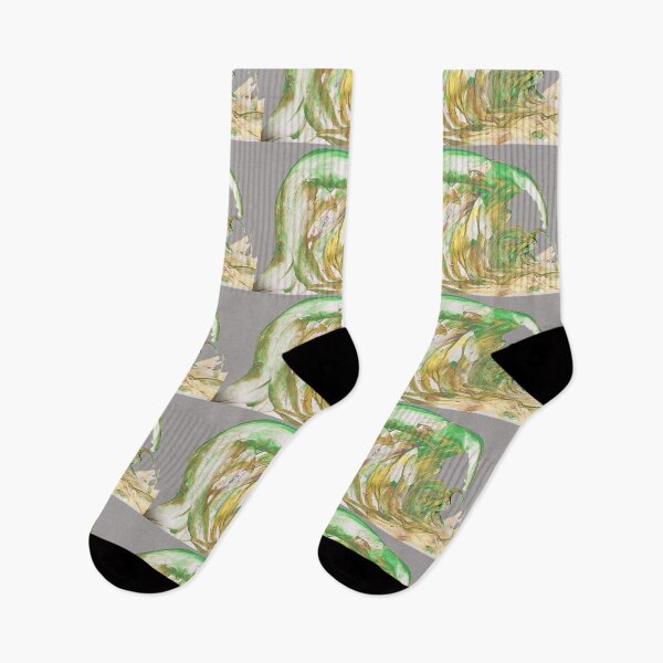 Item preview, Green Wave and Creature of Opportunity designed and sold by KazM.