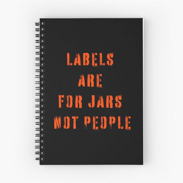Item preview, Labels Are For Jars Not People designed and sold by LadyGoodwill.