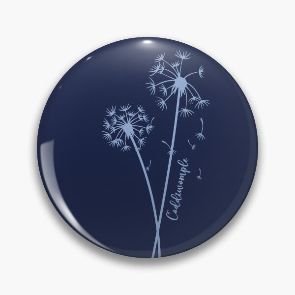 Item preview,  Coddiwomple dandelion in blue designed and sold by EmeraldeaArt.