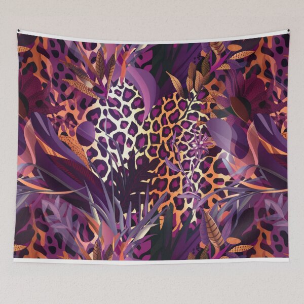 Item preview, Purple Leopard designed and sold by ChainsArt.