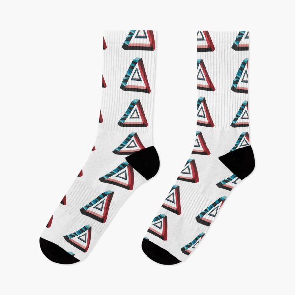 Item preview, "Impossible Triangles: Mesmerizing Geometric Illusion Design" designed and sold by merve02shop.