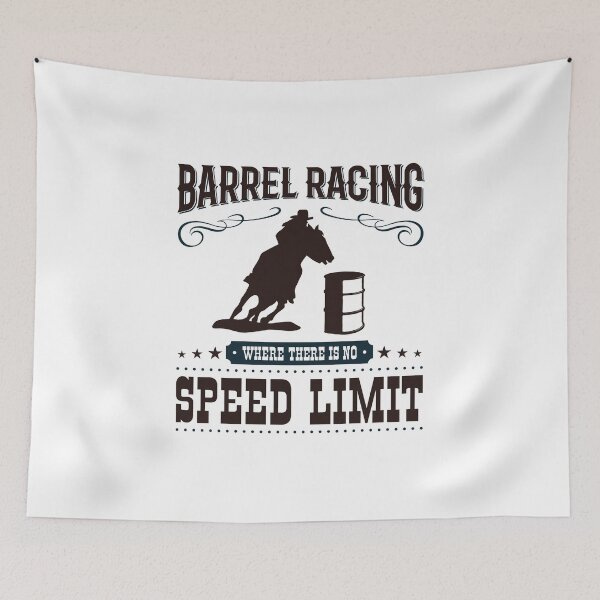 Item preview, Barrel Racing Where There Is No Speed Limit designed and sold by jaygo.