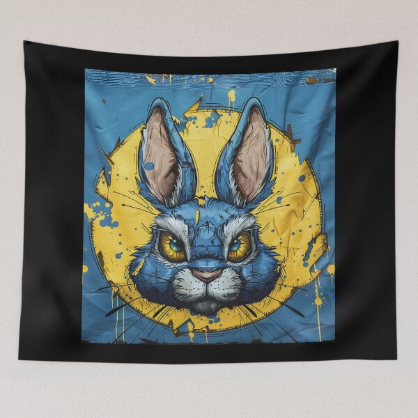 Item preview, U BUNNY : Ukrainian Jelly Bunny UNCOVERED  designed and sold by Zen Candy 3000 Travis Nicholas Zariwny.