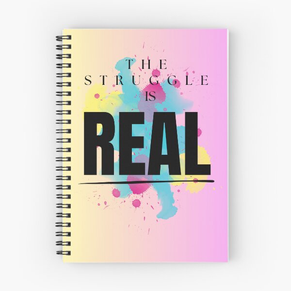 Item preview, The Struggle Is Real Motivation designed and sold by ZCFitDesign.