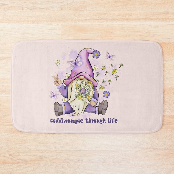 Item preview, Coddiwomple through life with dandelion and a cute elf art designed and sold by EmeraldeaArt.