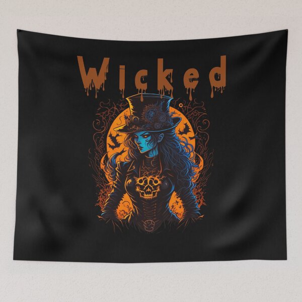 Item preview,  Wicked Steampunk Halloween Witch designed and sold by LLdreams.