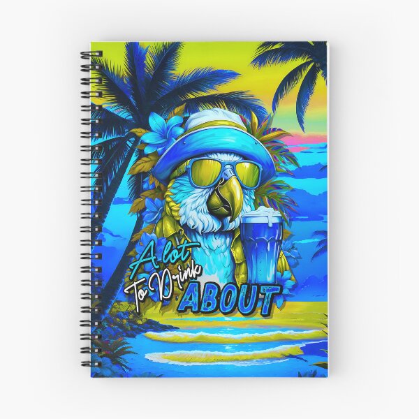 Item preview, Mucho para beber ACERCA de Tropical Parrot Summer Cerveza refrescante Sunset Beach designed and sold by MindWave THC.