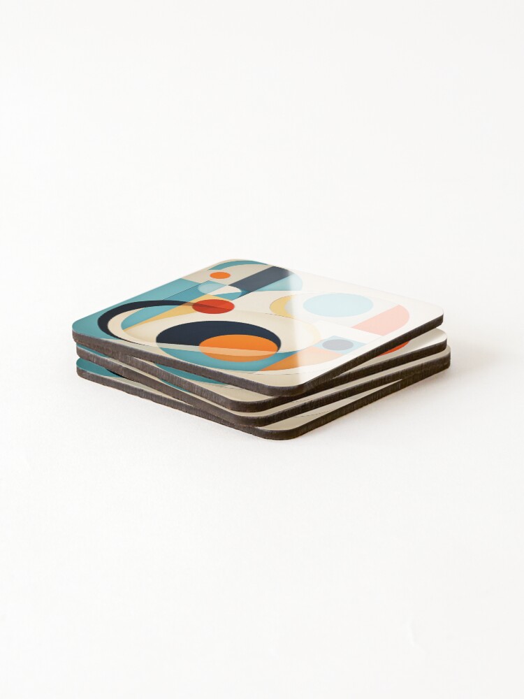 Thumbnail 4 of 5, Coasters (Set of 4), Soft Shapes designed and sold by Rtymer.