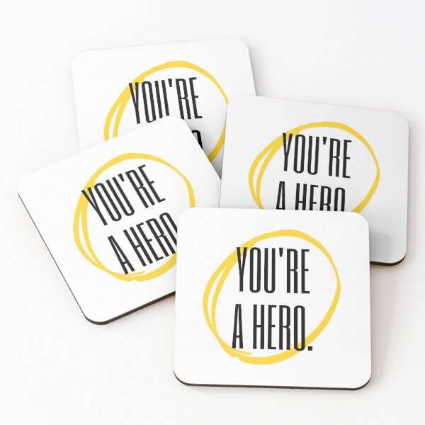 Item preview, You are a Hero designed and sold by OrganicCharm.
