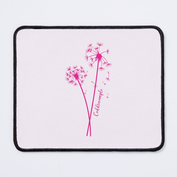 Item preview, Coddiwomple dandelion in pink designed and sold by EmeraldeaArt.