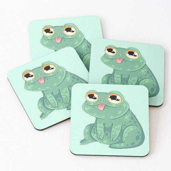 Item preview, Sitting frog designed and sold by Art_with_Honesty.