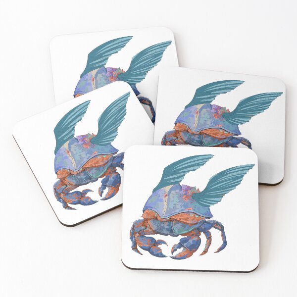 Item preview, Crab with helmet designed and sold by Jade DoIt.