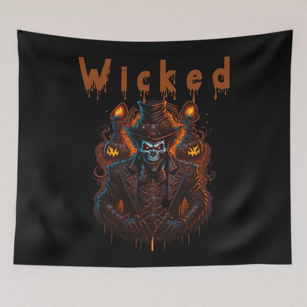 Item preview,   Wicked Steampunk Halloween Skeleton Warlord designed and sold by LLdreams.