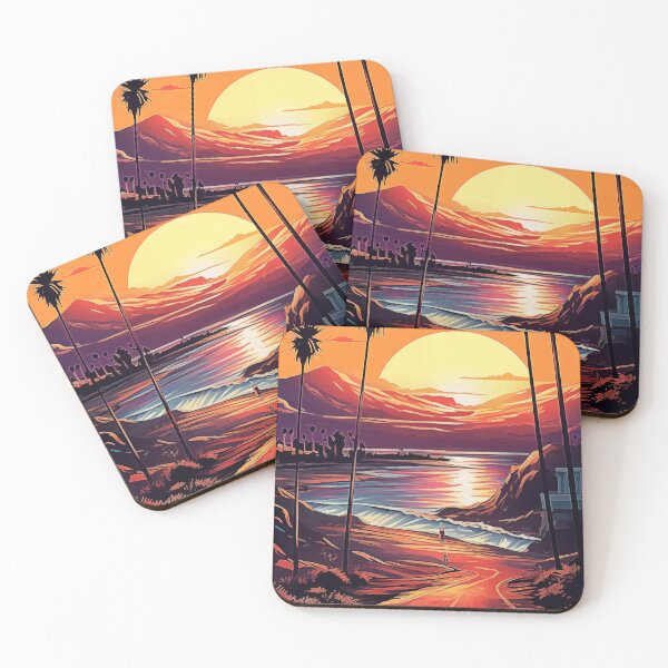 Item preview, Serene California Beach #1 designed and sold by Anuchartl.