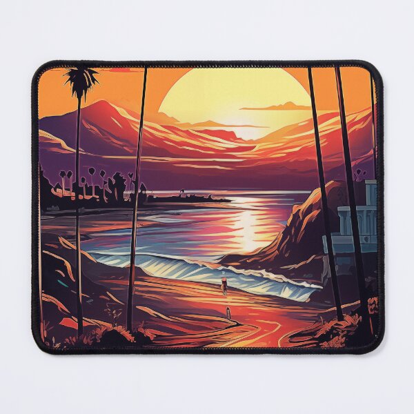 Item preview, Serene California Beach #1 designed and sold by Anuchartl.