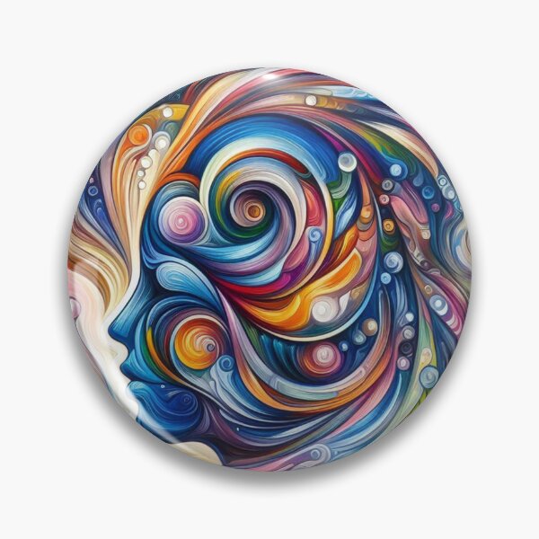 Item preview, Vibrant Swirls Abstract Art designed and sold by Sadia Jannat.